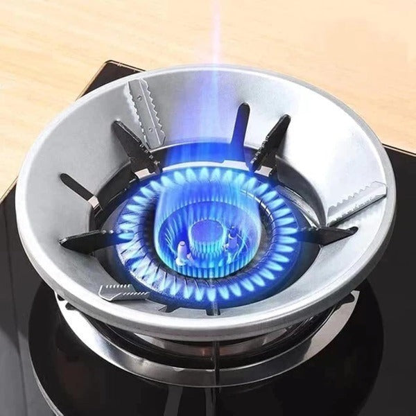 Gas Saver Burner Stand - Windproof Energy-Saving Stove Stand & Burner Protector for Indian Gas