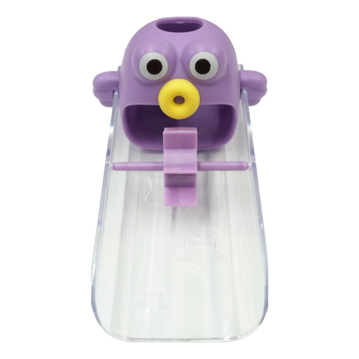 Cute Animal Faucet Extender-Soft Silicone Water Diverter for Easy Hand Washing (Random color-Pack of 1)