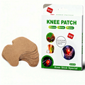 Herbal Knee Pain Relief Patch – Natural Chinese Heating Plaster for Joint, Arthritis, Back & Muscle Pain – Fast Relief Knee Patch (Pack of 10)